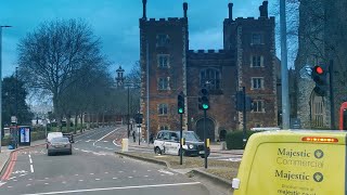 Driving in London Gravity Wandsworth to Novotel London Bridge [upl. by Evyn252]