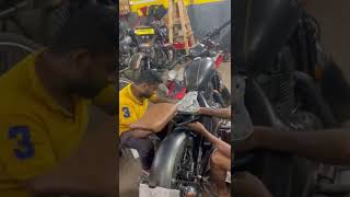 Pillion seat for JAWA PERAK  Madras Bike Care  ARK Diaries [upl. by Nador280]