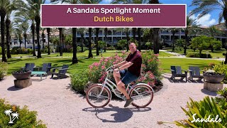 Episode 7  Dutch Bikes at Sandals Royal Curaçao  A Sandals Spotlight Moment with Mr Travelux [upl. by Markos]