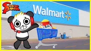 COMBO PANDA TOYS ARE HERE  Ryans World Toy Shopping at Walmart and Unboxing Surprise Toys [upl. by Jeddy]