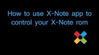 XNote control Galaxy S5  how to [upl. by Guyon477]