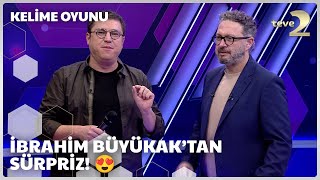 İbrahim Büyükak’tan Sürpriz  Kelime Oyunu [upl. by Vtehsta252]