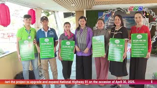 Posting propaganda boards on civilized tourism behavior in 2024 Cần Thơ News [upl. by Eahsal]