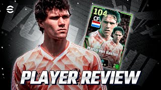 eFootball 2025  Epic Van Basten Review Is he the complete Striker [upl. by Marget]