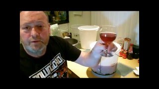 HOME BREW WINE  WITH FRUIT TEA BAGS [upl. by Luci]