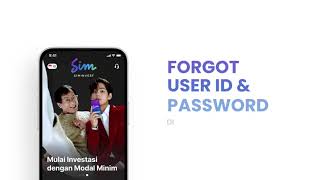 Cara Forgot User ID amp Password SimInvest [upl. by Anilra896]