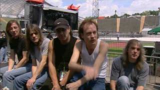 ACDC interview live in germany [upl. by Kenison]