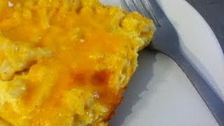 Low Carb Baked Mac And Cheese Recipe Using Cauliflower [upl. by Adaiha]