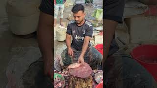 Amazing Big Poti Fish Super First Cutting fish fishcutting fishcuttingskills youtubeshorts [upl. by Akiwak856]