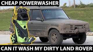 Can the Homdox Electric Power Washer Get the Mud Off My Rover [upl. by Peursem]