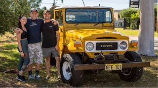 Surprising My Dad With His NEW 42 Year Old CAR  Toyota FJ45 LandCruiser Build EP9 [upl. by Eustache]