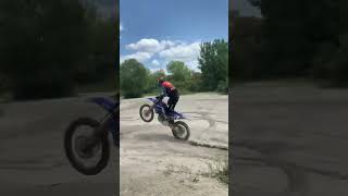 Austin Brydges flowing through hillsville on a 2023 yz450 [upl. by Einnej917]