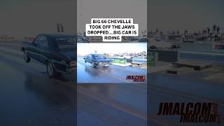 1966 Chevelle with a 400 shot of nitrous shocked everyone with the launch [upl. by Pam]