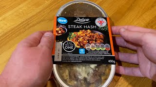 WOW New Steak Hash Ready Meal Review [upl. by Ennovad266]