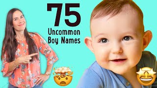 75 Uncommon Boy Names to Shake Things Up [upl. by Aalst]