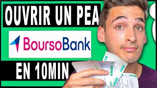 Comment Ouvrir un PEA Boursobank ex Boursorama en Moins de 10 Minutes – Guide complet [upl. by Greenwald]