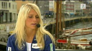 Therese Johaug og Marit Bjørgen løper 3000 m på Toppidrettsveka 2009  å ja faen [upl. by Latreece]