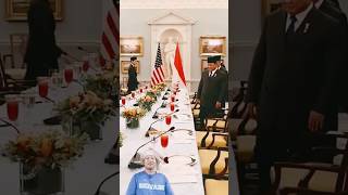 Presiden Prabowo makan malam bareng menlu Amerika Serikat president prabowo makanmalam america [upl. by Gipps]