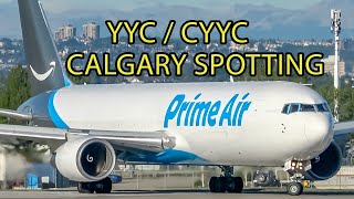 The VERY BEST of Calgary Plane Spotting at YYC  CYYC [upl. by Inhoj550]