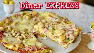 DÉLICIEUX DÎNER EXPRESS PRÊT EN 10 MINUTES 🥘🍳 Recette très facile Deli Cuisine [upl. by Aissirac764]