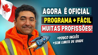 COMO TRABALHAR NO CANADA POUCO INGLÃŠS MUITAS PROFISSÃ•ES SEM LIMITE DE IDADE [upl. by Almeta]