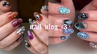 Two Weeks in my Nail Studio 💗 Nail Tech Vlog [upl. by Ruamaj]