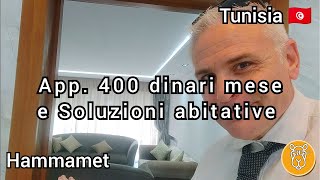 400 dinari canone mensile Appartamenti [upl. by Esilahc]