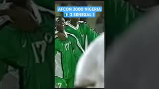 Afcon 2000 Nigeria🇳🇬2 Senegal 🇸🇳 1 nigeria interview [upl. by Barncard368]