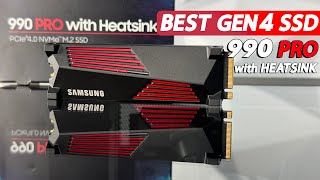 BEST OF THE BEST  Samsung 990 Pro with Heatsink 4TB [upl. by Nawak]