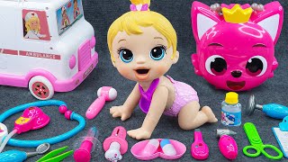 95 Minutes Pinkfong Ambulance Toys Satisfying ASMR Doctor Toys Unboxing 💞 Lana Unboxing Toys [upl. by Chessa165]