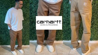 Carhartt WIP Master Pants Simple Pants Double Knees differencessizing [upl. by Sukramed]