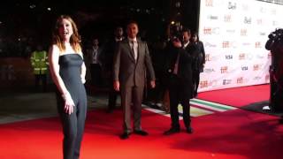 Freeheld Stacie Andree TIFF 2015 Movie Premiere Gala Arrival  ScreenSlam [upl. by Joo473]