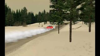 Richard Burns Rally volvo 240 on snow [upl. by Nenad]