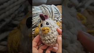 I tried to make those cottagecore crochet hen🐔 it went fine [upl. by Ignaz]