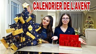 NOTRE CALENDRIER DE LAVENT 2023 sistersalipour noël christmas [upl. by Tina]