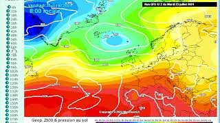 Point météo  Quoi un nouveau talweg  Encore des orages pour samedi [upl. by Cnahc204]