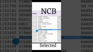 Selected in NCB  selected in ssc gd 2022  Narcotics Control Bureau [upl. by Peppard431]