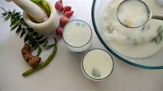 Morum Vellam  മോരും വെള്ളം  Spiced Buttermilk  Refreshing Summer Drink  Pacha Moru  Sambharam [upl. by Ediva42]