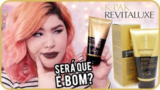 🌟 Será que é bom JOICO KPAK REVITALUXE Produtos Gringos 🌟 [upl. by Asserrac145]