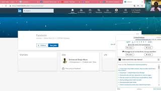 prospecting for clients with linkedIn Helper and snoov [upl. by Lachman]