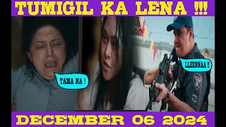 TUMIGIL KA LENA  FPJs Batang Quiapo December 06 2024 Advance Episode Recap [upl. by Eibbob]