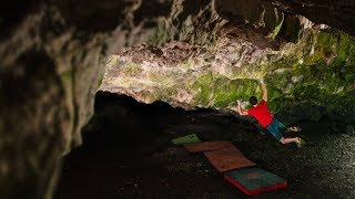 Adam Ondra 36 Bouldering in a Cave  Ghost Rider 8C [upl. by Bunnie]