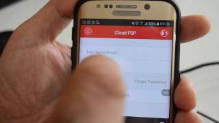 Hikvision How to setup hikvision cloud p2p on line viewing on mobile phone [upl. by Erich]