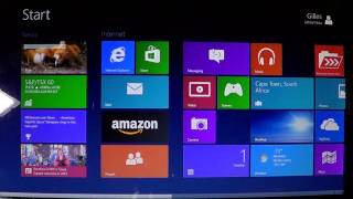 Learning windows 8 series  Using the new start screen [upl. by Betthezel852]