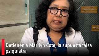 Detienen a Marilyn Cote en Tlaxcala [upl. by Servetnick]