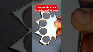 how to make strong knuckle punch at home। Knuckle punch।shorts।self defence device। [upl. by Edmead]