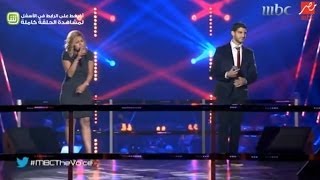 MBCTheVoice  quotالموسم الثاني  عايدة محمد و وائل المعلم quotقولي قولي [upl. by Wulfe411]