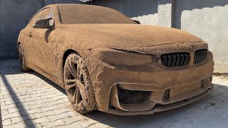 Wash the Dirtiest BMW 4  Deep Exterior Detailing [upl. by Netsyrk141]