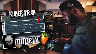 I COLLABED WITH GHOSTY fl studio super trap tutorial [upl. by Charlotte]