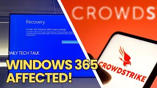 Microsoft confirms CrowdStrike update also hit Windows 365 PCs tech [upl. by Hana]